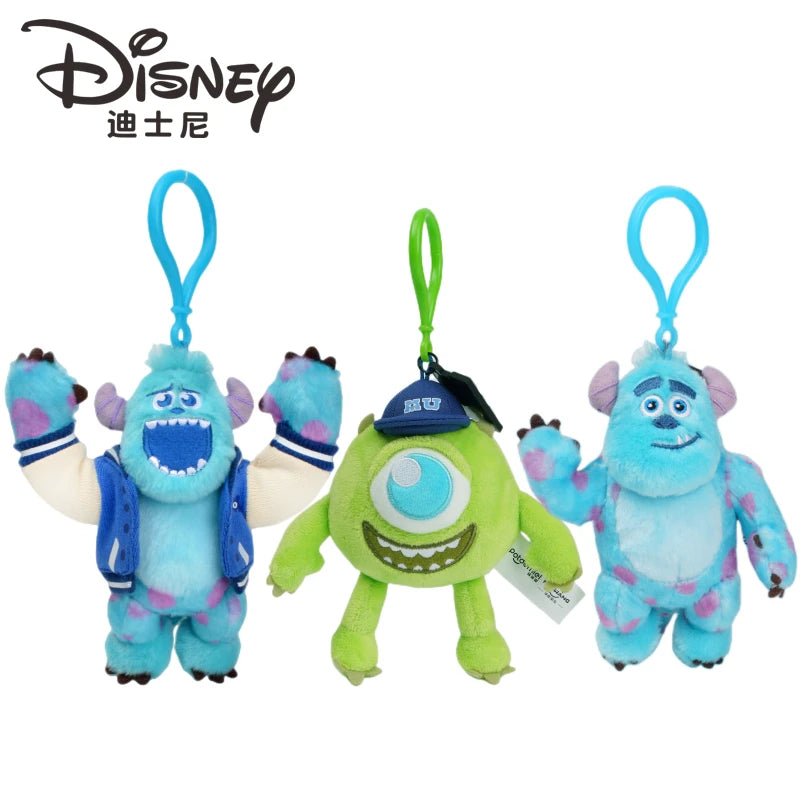 Original Disney Monsters University Plush Keychain Toy James Sullivan Mike Wazowski Soft Stuffed Doll Toy Story Alien Kids Gift Original Disney Monsters University Plush Keychain Toy James Sullivan Mike Wazowski Soft Stuffed Doll Toy Story Alien Kids Gift